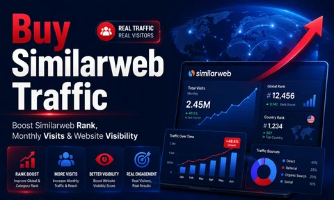 Buy Similarweb Traffic: Boost Similarweb Rank, Website Visibility, and Traffic Analytics with Real Visitors