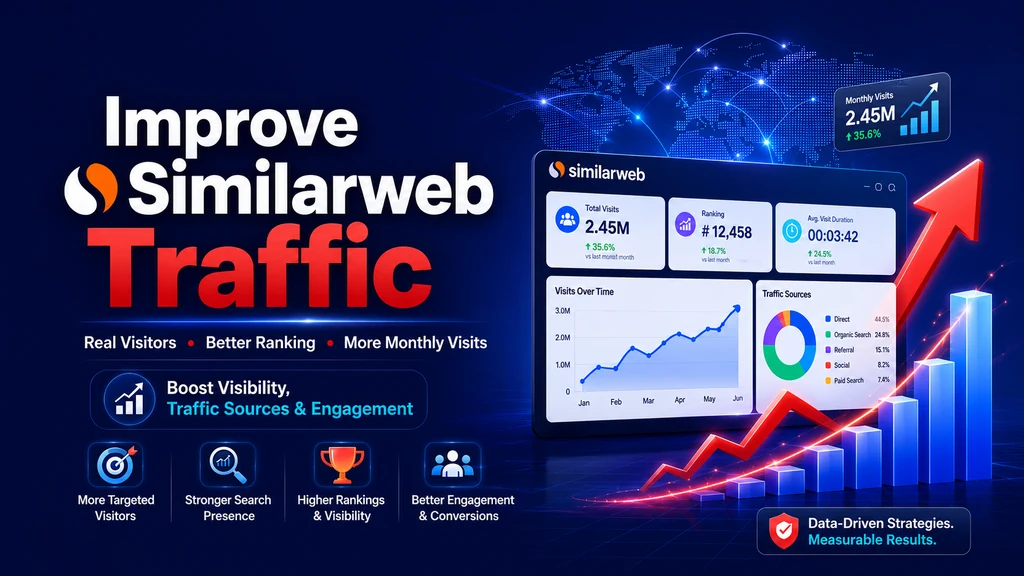 Improve Similarweb Traffic with Real Visitors, Better Traffic Signals, and a Stronger Website Profile