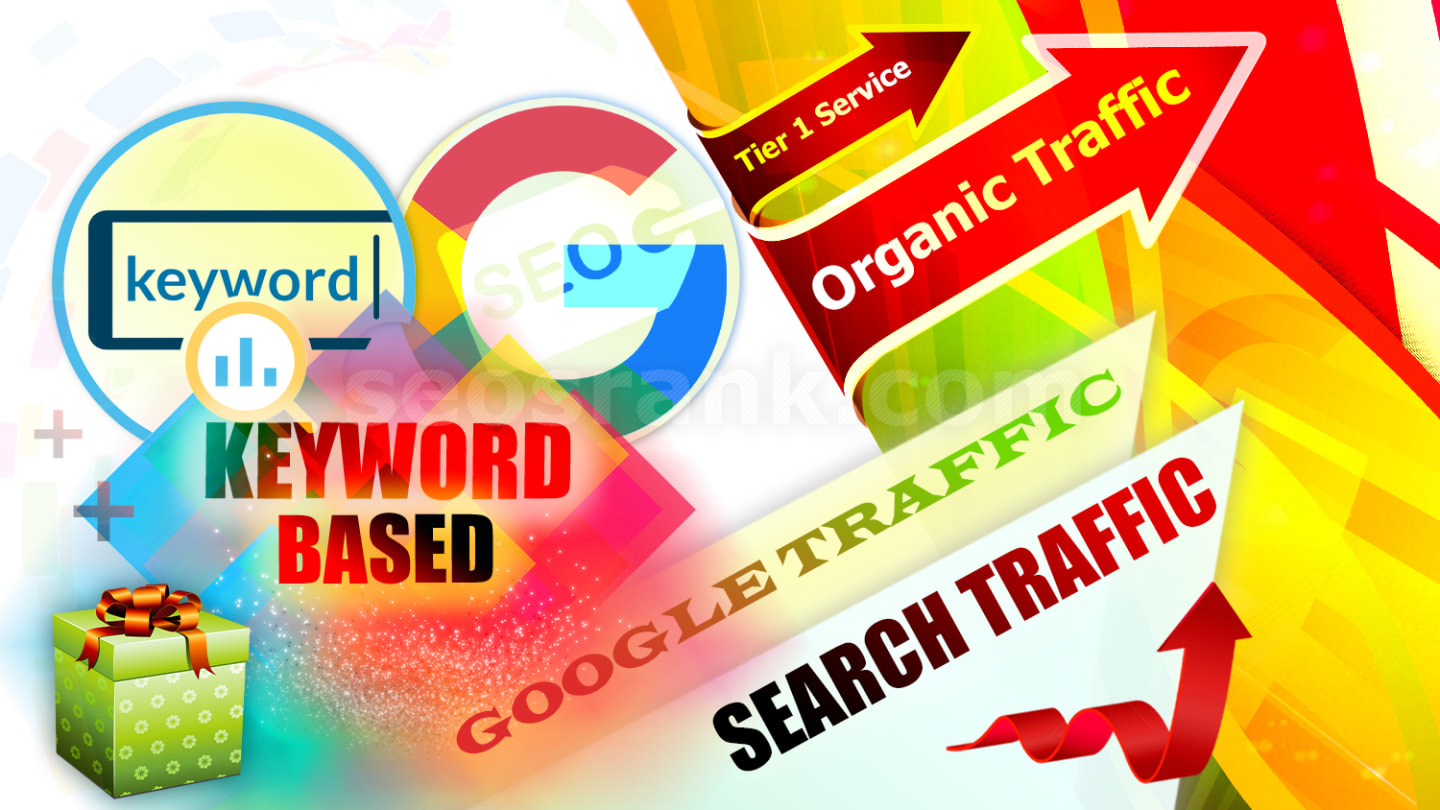 Increase Google search and your organic traffic for website SEO ranking - Tier1 service