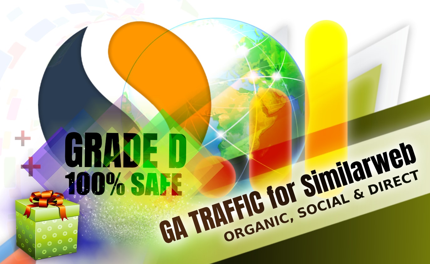 Increase Similarweb Ranking and Traffic - High quality organic, social and direct traffic for SimilarWeb - Grade D