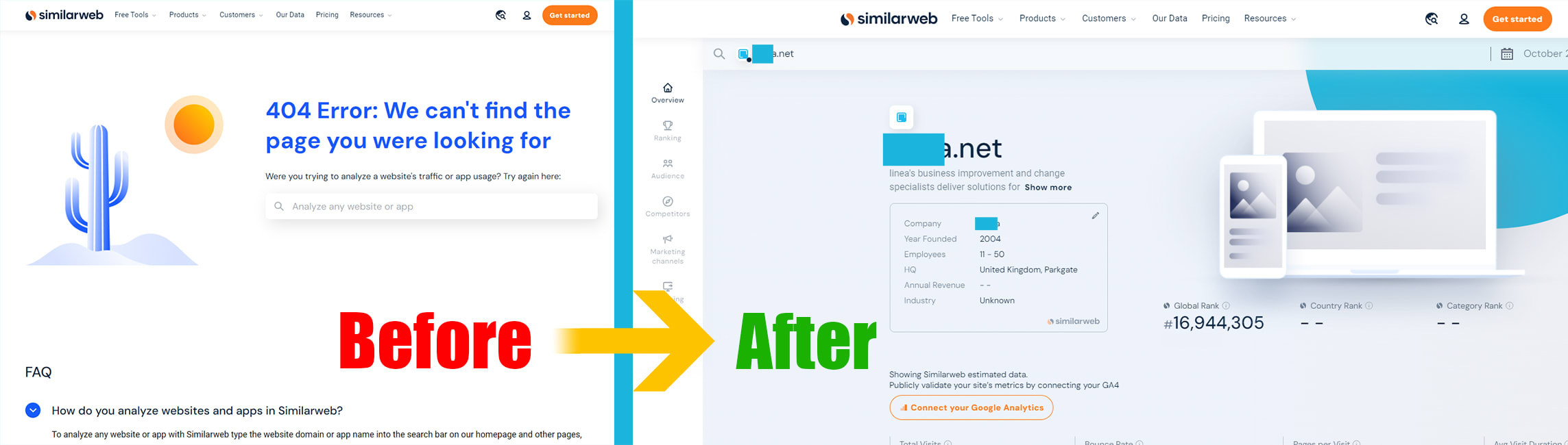 Rank Your New WebSite on Similarweb - Only for a $5 unlock the presence of your new website on Similarweb. Boost your Similarweb rankings, increase visibility, and gain credibility in your industry with our proven cheap and real traffic service
